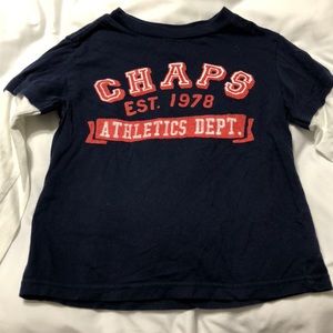 ⭐️Boys Chaps Long Sleeve T Shirt - Size 4